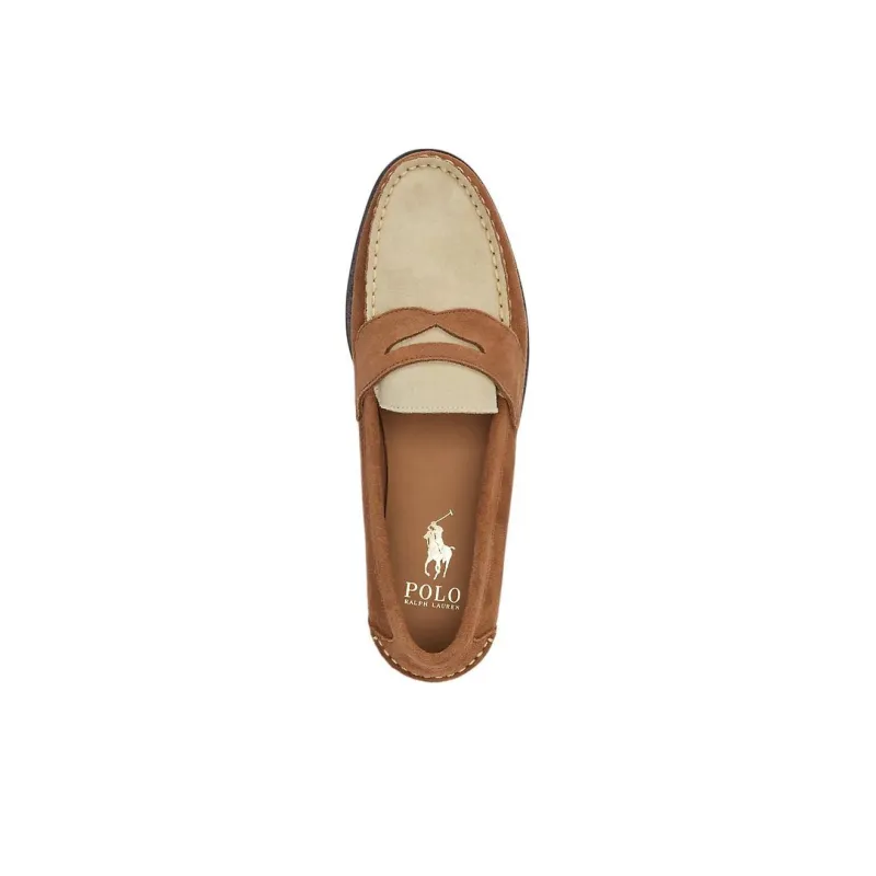 Polo Ralph Lauren Alston Loafers Men's Beige Brown-3