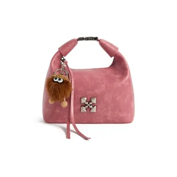 JACD PU Commute Handbag Regular Women's Ice Cream Red/Black