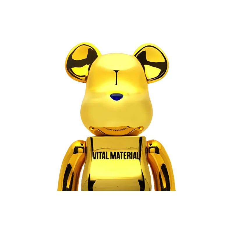 BE@RBRICK x VITAL MATERIAL Gold Aromatherapy Diffuser Trendy Figures-3