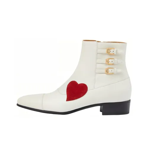 GUCCI Ankle Boots Men White