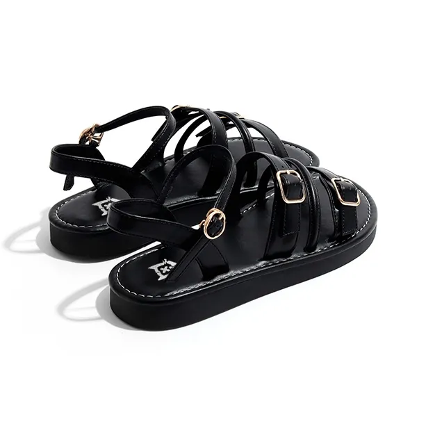 Old Meow Roman Sandals 2cm Women's Black-2