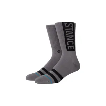 Stance Mid Calf Socks Unisex 1 Pack Gray