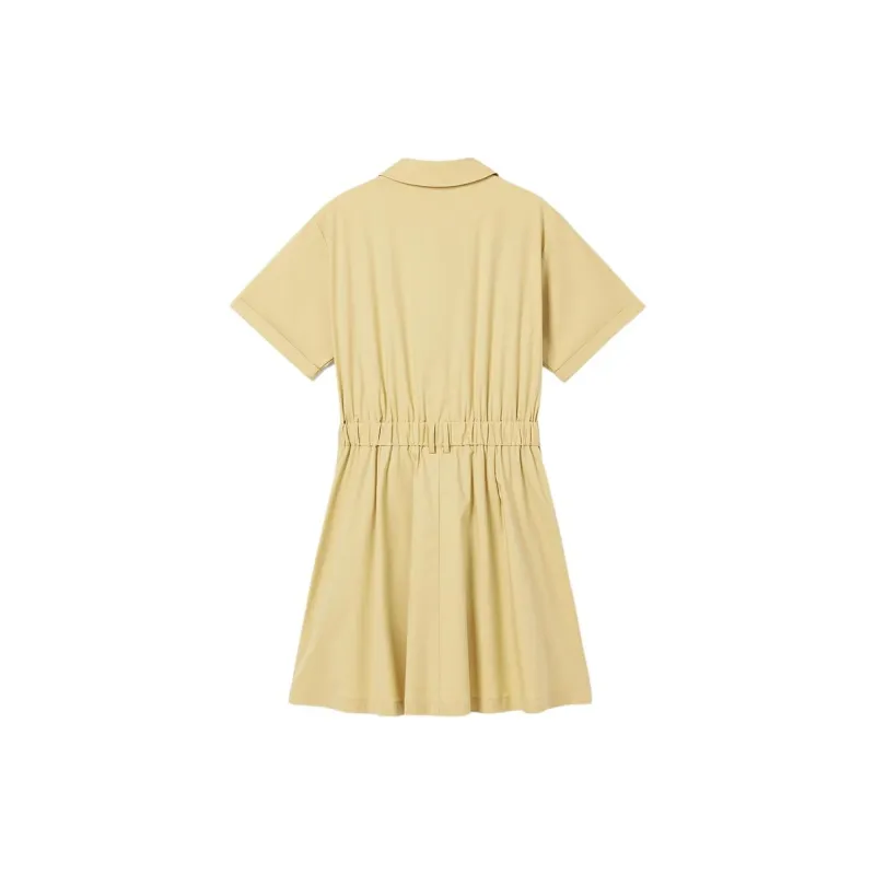 LACOSTE Short Sleeved Dress Women's Croissant-1