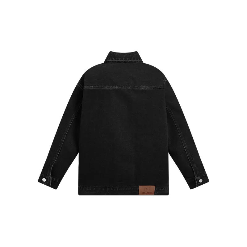 404MOB GANG Denim Jacket Unisex-1