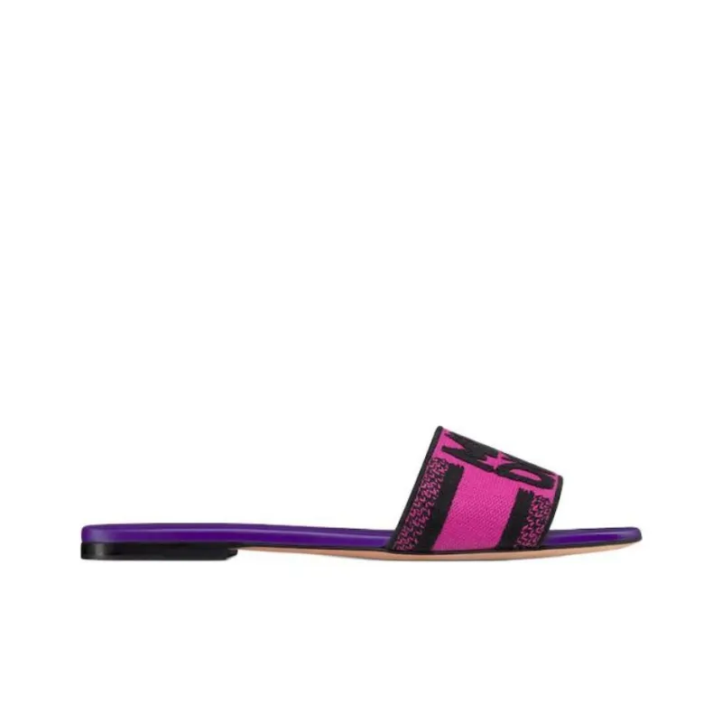 DIOR Dway Slide Slippers Women's Purple-1