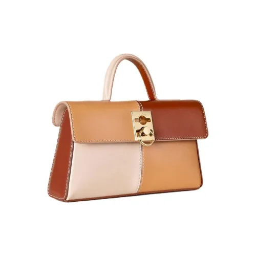 CAFUNE Crossbody Bags Camel With Amber