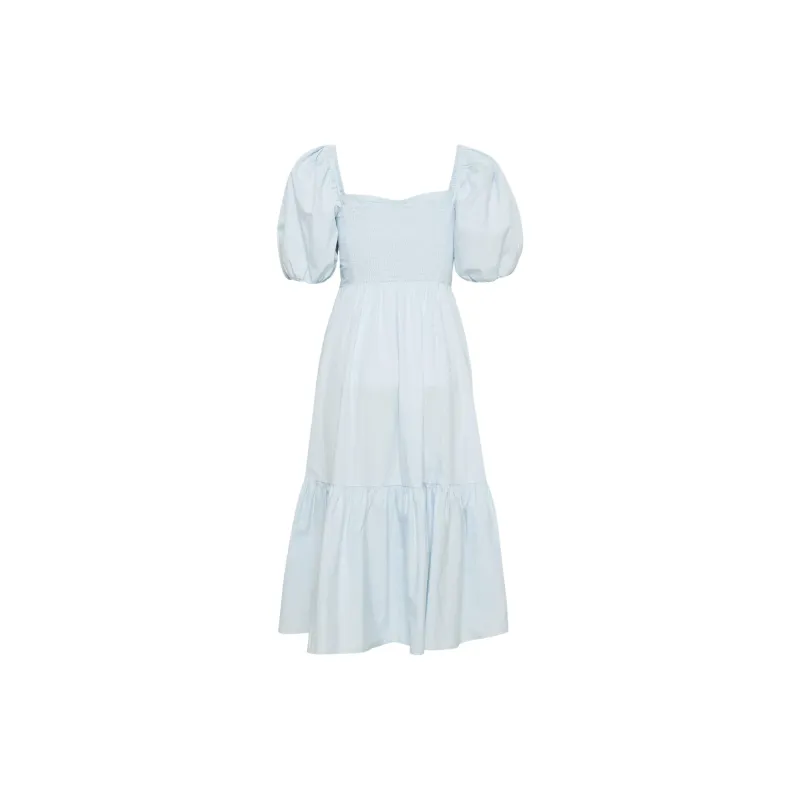ARITZIA Wilfred Amuse Poplin Midi Dress Short-Sleeved Dresses Women's Classic Light Blue-1
