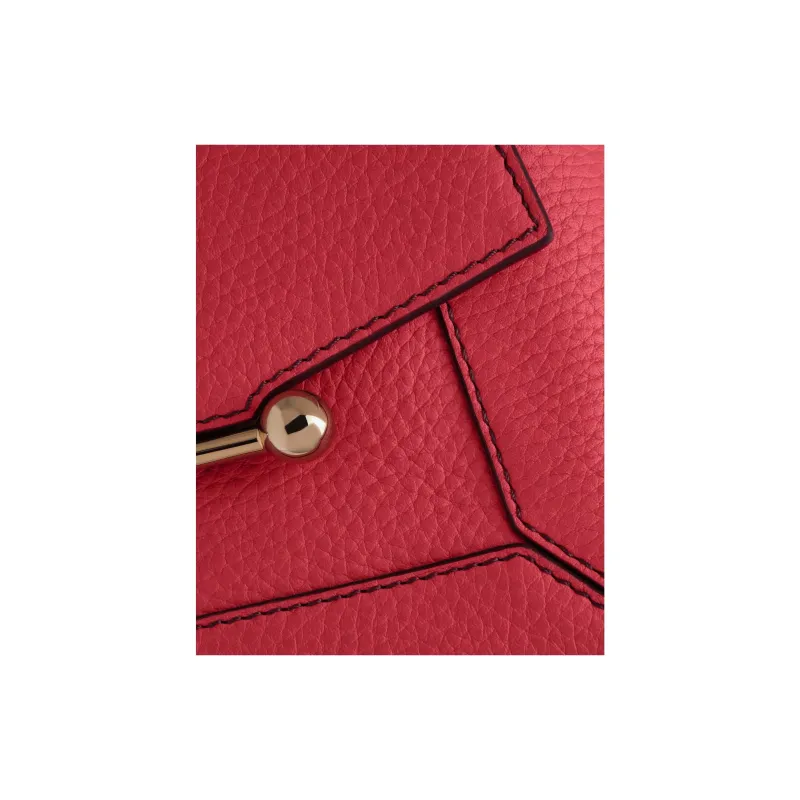 Strathberry Grained Calfskin Shoulder Bag Crossbody Bag Handbag Nano Women's Red-4