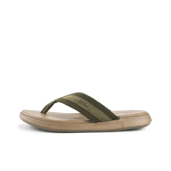 Hush Puppies Quick Dry Flip Flops Men's Olive Green