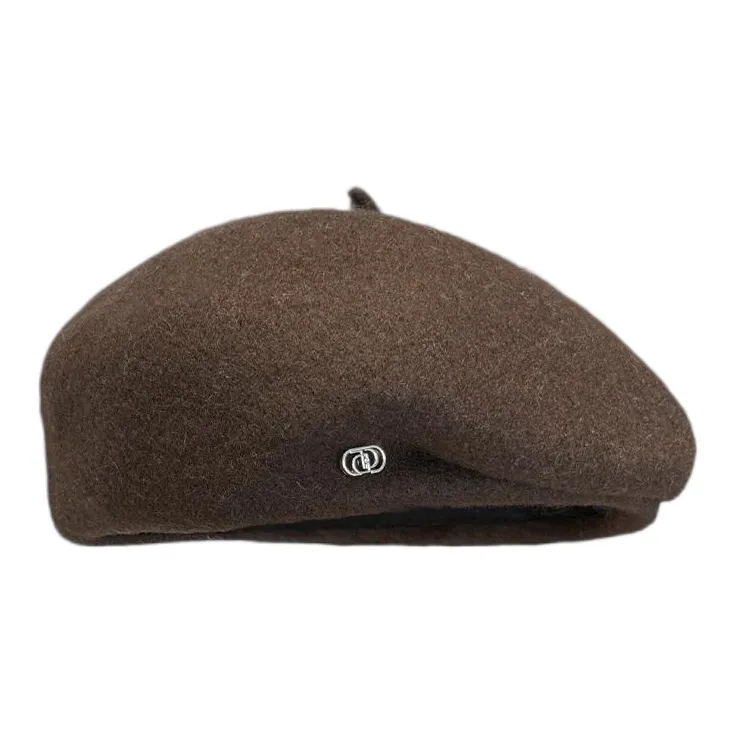 MINGYUANDAILI Wool Blend Berets Women's-3