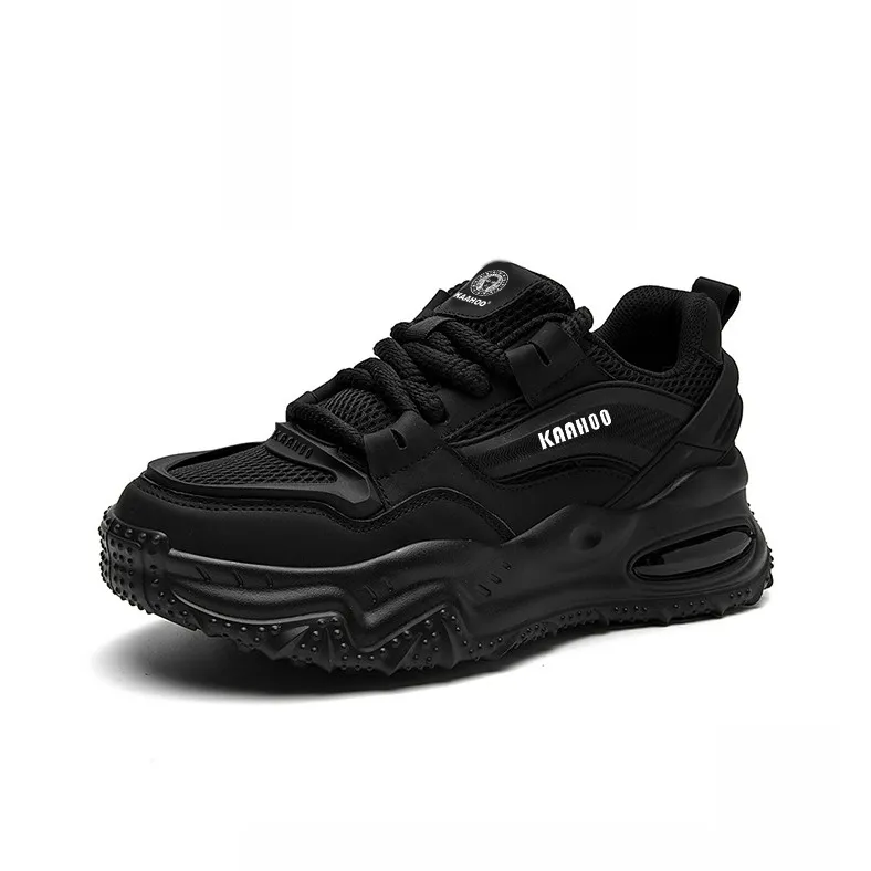 KAAHOO Wear-Resistant Breathable Height Increasing Low-Top Casual Shoes Unisex-13
