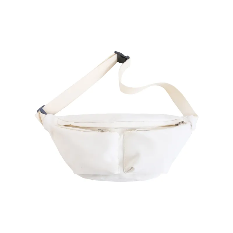 OURFUN Nylon Sling Bag Regular Unisex Gray/Black/White/Orange-7