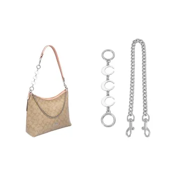 Lan Bao Fan Alloy DuPont Paper Bag Accessories Women's Silver