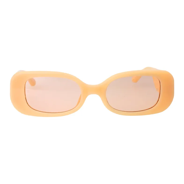 Linda Farrow Lola Rectangular Frame Sunglasses-1