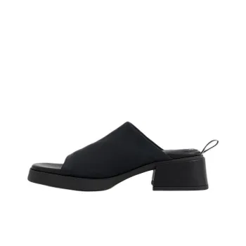 MIISTA Slide Slippers 4.5cm Women's Black