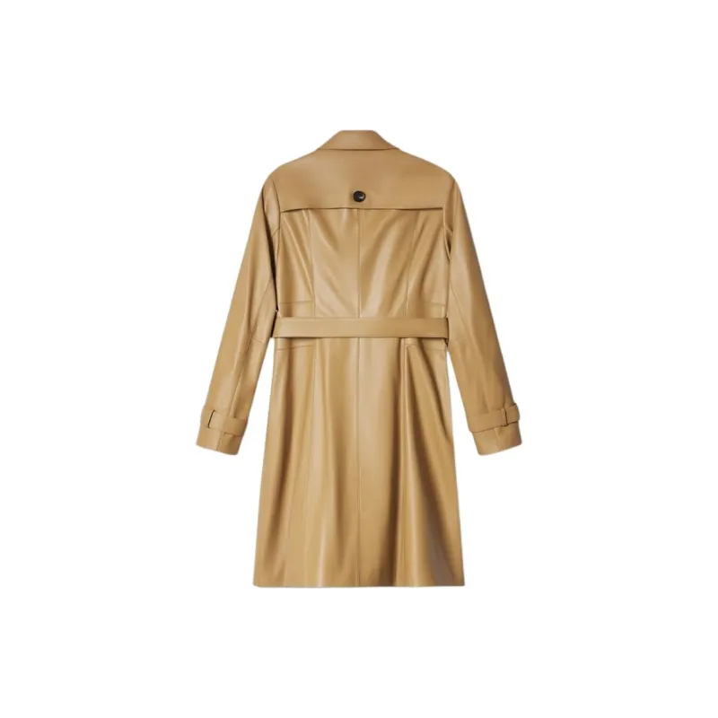PSALTER Leather Jacket Women's Camel-1