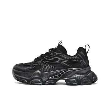 EBLAN Low Top Chunky Sneakers Men's Black