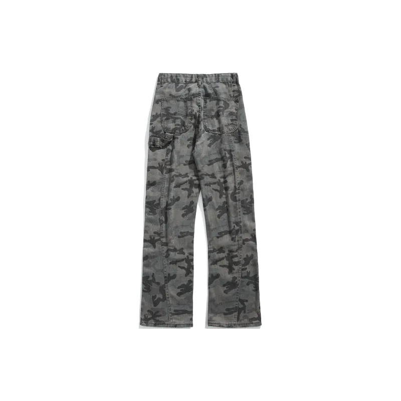 Magmode Jeans Unisex Camouflage Black-2
