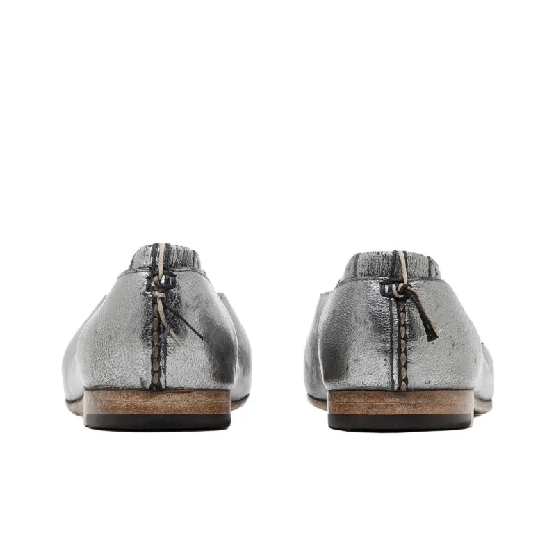 Silvano Sassetti Casual Single Shoes Women's Silver-4