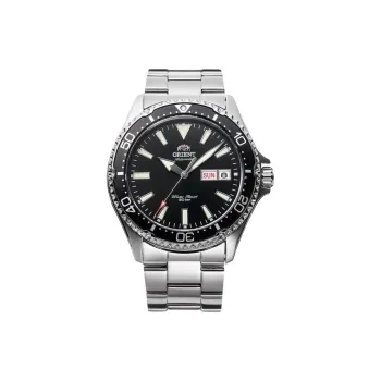 ORIENT Automatic Mechanical Movement Stainless Steel Strap Watch 42mm Men's Watches Black Dial