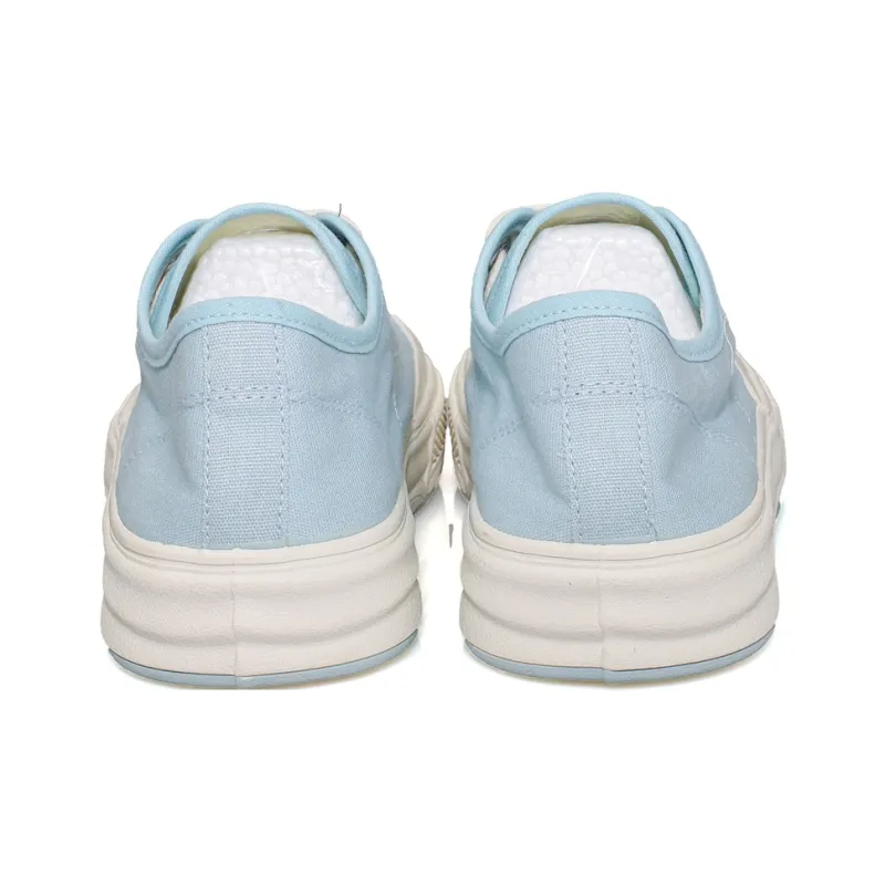 B10CROWN Anti Slip Wear Resistant Breathable Lightweight Low Top Canvas Shoes Women's Sky Blue-5