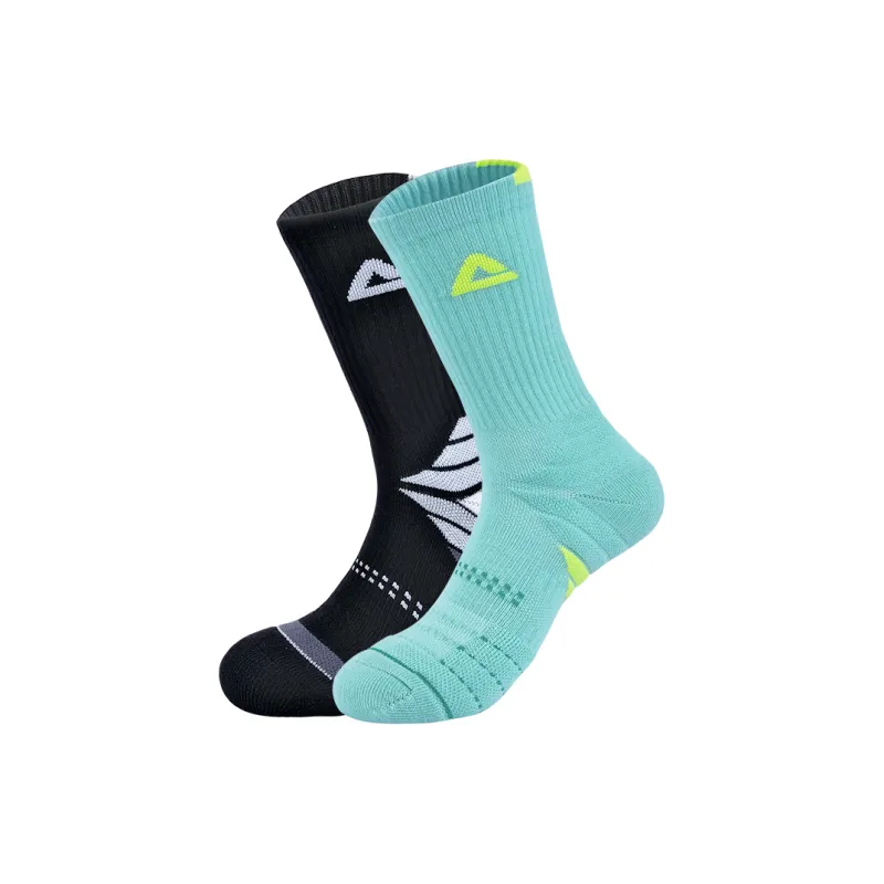 PEAK Basketball Socks Unisex 2 Pack-6