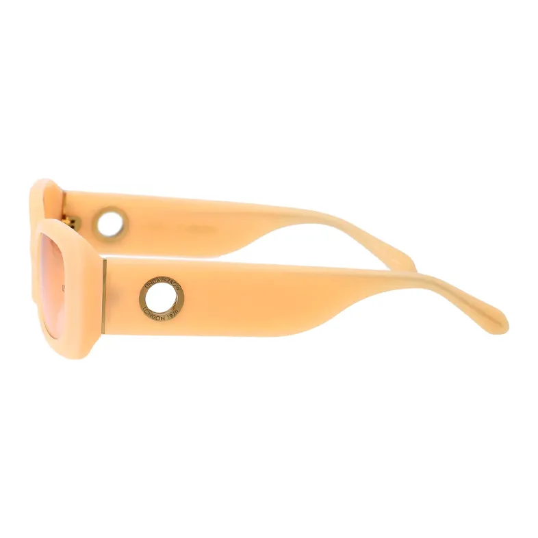 Linda Farrow Lola Rectangular Frame Sunglasses-2