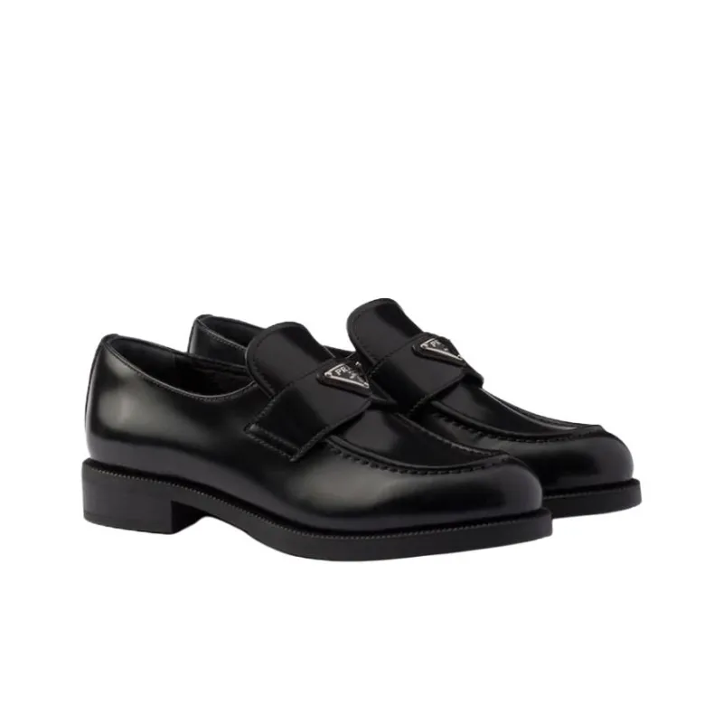 PRADA Loafers Women's Black-2