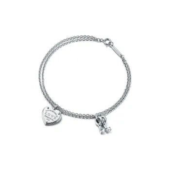 TIFFANY & CO. Silver Bracelets Women's Silver