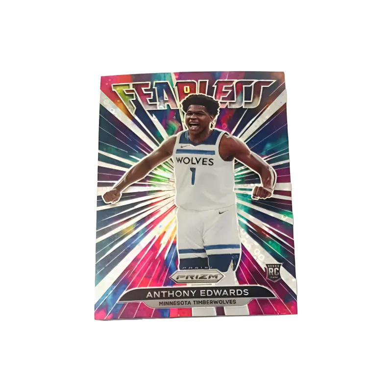 PANINI 21 22 Timberwolves Edwards Refringence 4 Piece Combination Star Card Product Access Sports Cards 4 Pcs-2