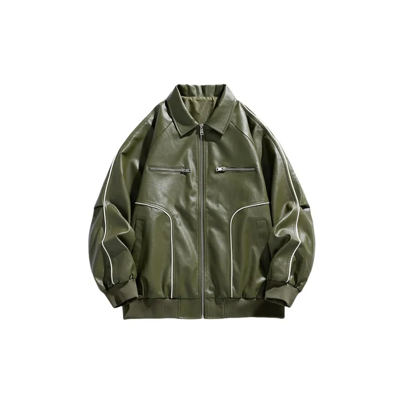 JEEP SPIRIT Leather Jacket Men's-2