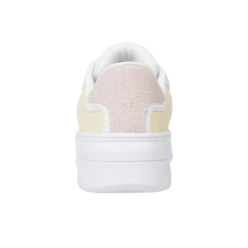 Tommy Hilfiger Abrasion Resistant Low Top Skateboard Shoes Women's White-3