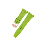 Light Green-Rose Gold Pin Buckle