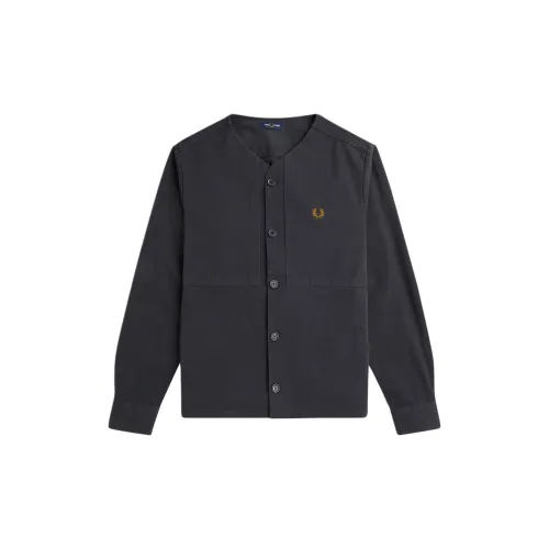 FRED PERRY Shirts Men Anchor Gray