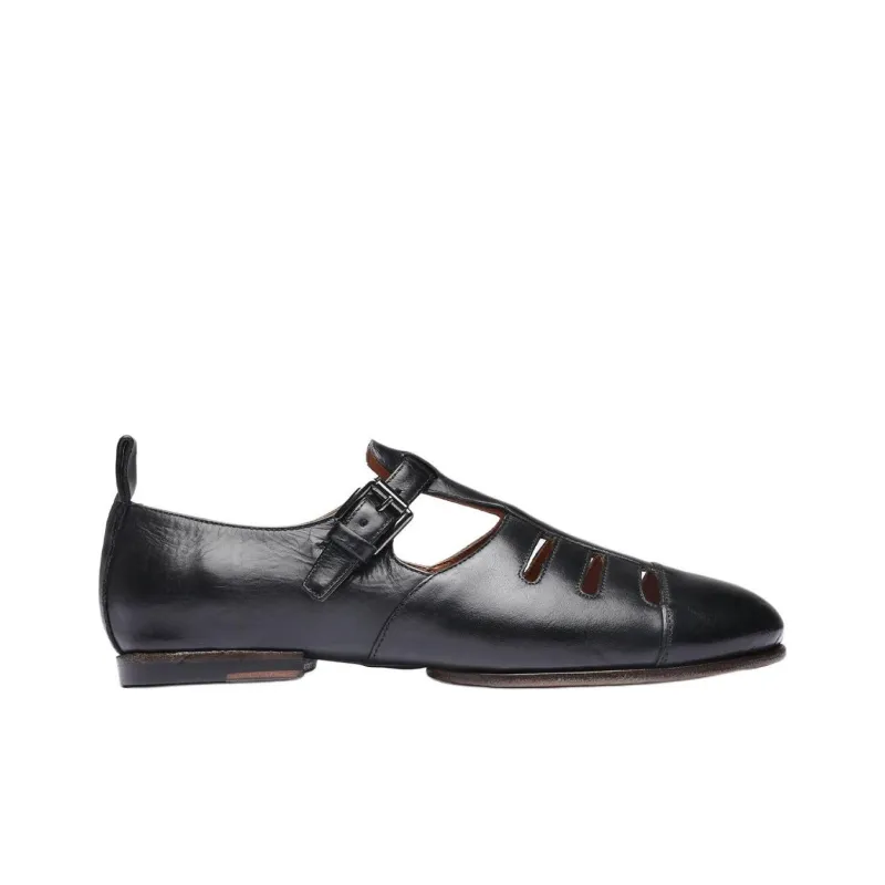 Silvano Sassetti Casual Single Shoes Women's Black-1