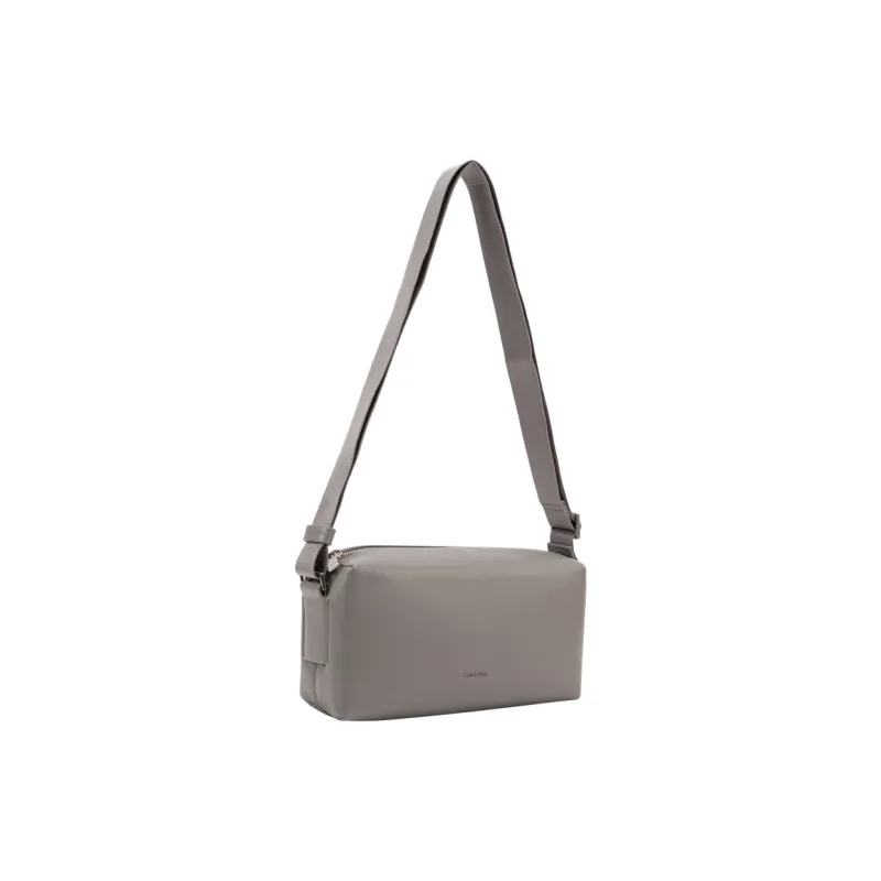 CALVIN KLEIN Synthetic Material Shoulder Bag Men's Zinc Gray-1