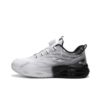 Warrior Cushioning Height Increasing Low Top Training Running Shoes Men's Gray Black