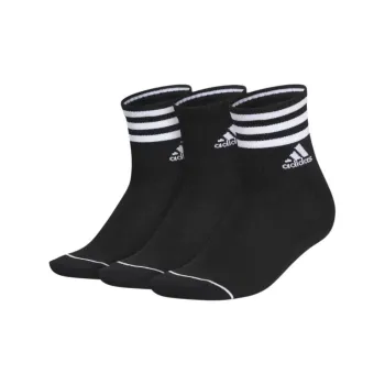Adidas Free Shipping With AdiClub Cushioned 3 Stripes High Quarter Socks 3 Pairs