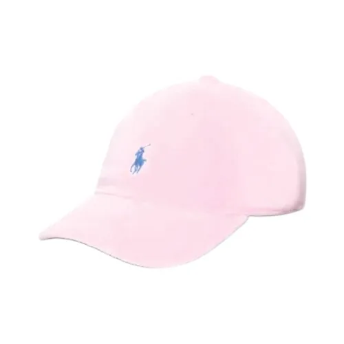 Polo Ralph Lauren Cotton Baseball Caps Unisex Pink