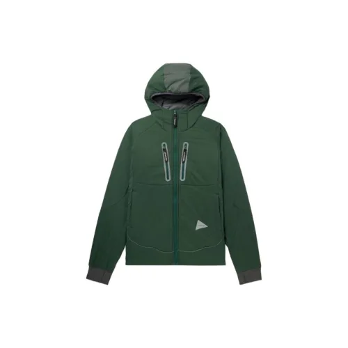 And Wander Jackets Unisex Green