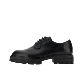 HOGAN H673 Round Toe Derby Lace Up Shoes