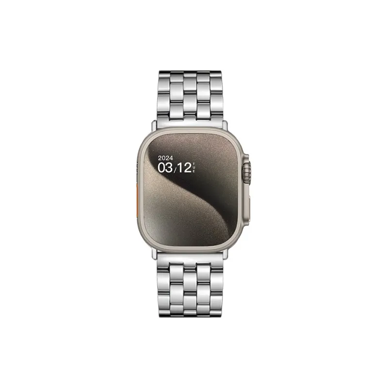 SHIRUI Apple Compatibility Watch Band 125/75 Stainless Steel Material-27