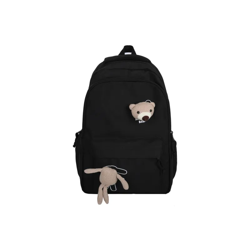 Venerable Brahma Nylon Backpack Women's Gray/Black/Khaki/Green/Blue/Pink-1
