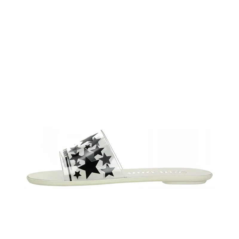 MIU MIU Slide Slippers Women's Black-0