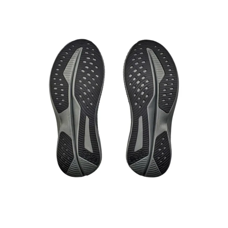 HOKA ONE ONE MACH 6 Anti Slip Wear Resistant Low Top Training Running Shoes Men's Black-4