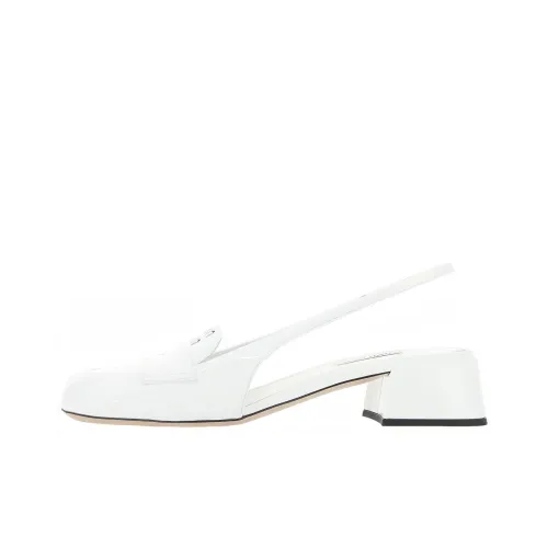 MIU MIU High Heels Women's White