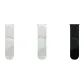 Black Circle+White Stripes+White Diamond