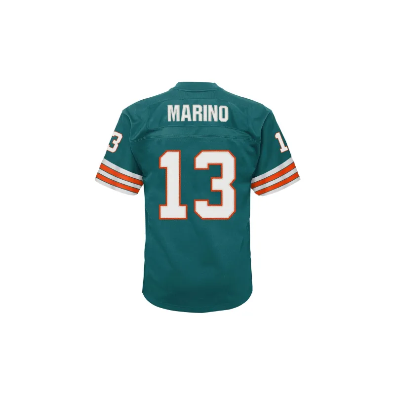 Mitchell Ness Dan Marino Miami Dolphins 1984 Legacy T shirt-1