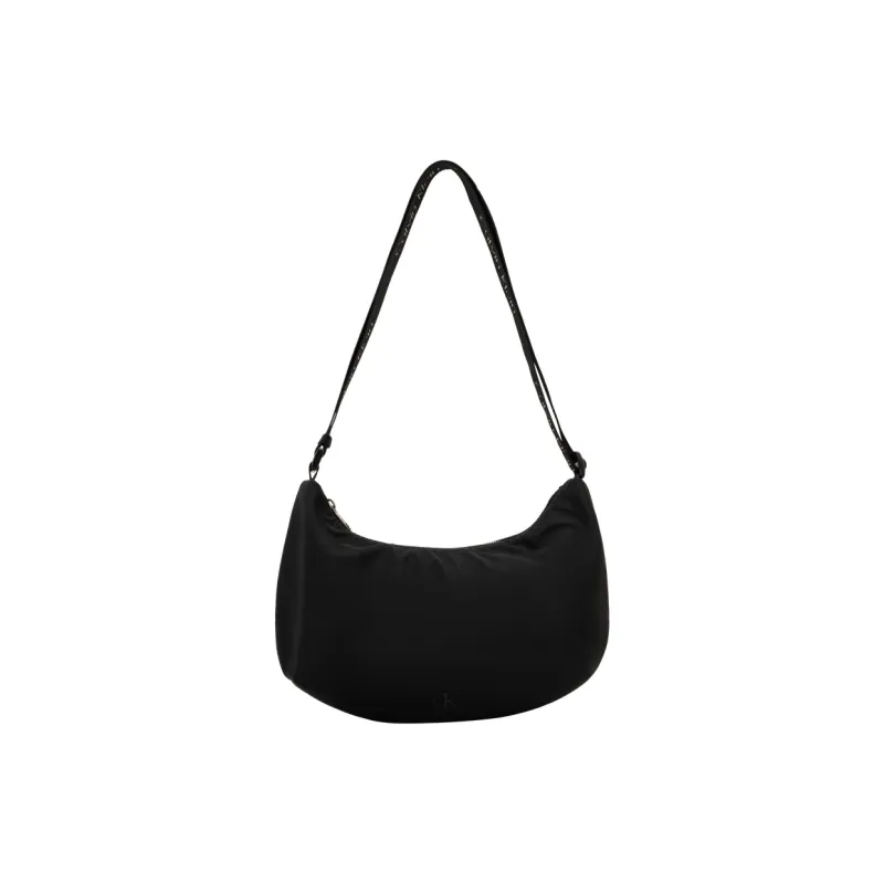 CALVIN KLEIN Fabric Shoulder Bag Women's Space Black-0
