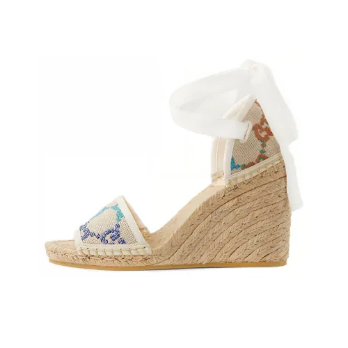 GUCCI Strap Sandals Women's Beige